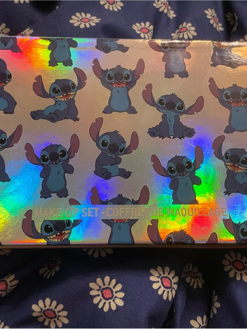 Disney Lilo and Stitch Eye, Lip, and Cheek Makeup Set with Mini Brushes - NEW